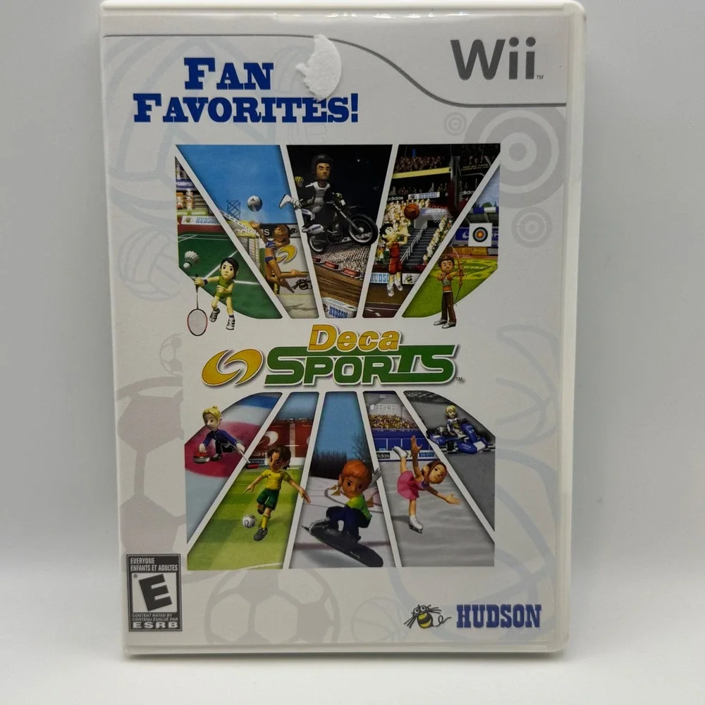 Deca Sports Nintendo Wii Game Hudson Soft 2008 CIB RVL-RDXE-USA